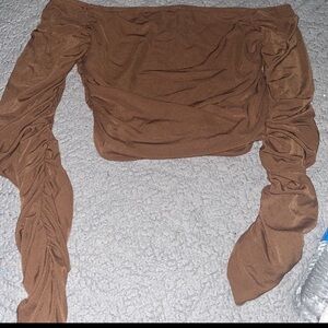 Fashion nova off the shoulder top